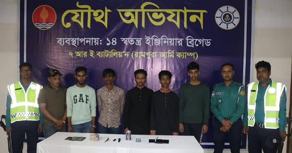 রাজধানীর বিভিন্ন স্থানে আইনশৃঙ্খলা বজায় রাখতে যৌথবাহিনীর অভিযানে গ্রেফতার ১২৬