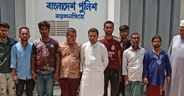 ময়মনসিংহে চরাঞ্চলের ত্রাস শাহিন গ্রেফতার